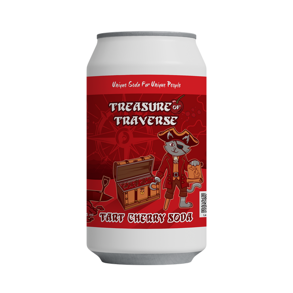 Treasure of Traverse Tart Cherry Soda – Kittywampus Soda