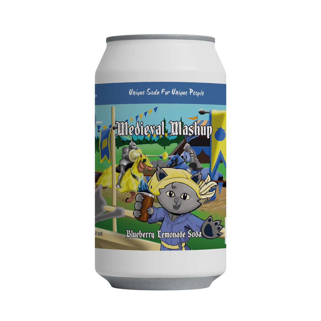 Medieval Mashup Blueberry Lemonade Soda