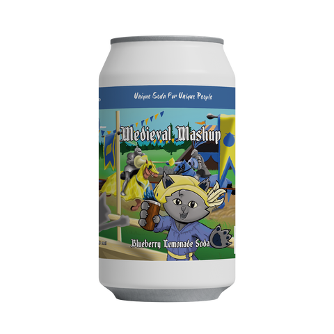 Medieval Mashup Blueberry Lemonade Soda