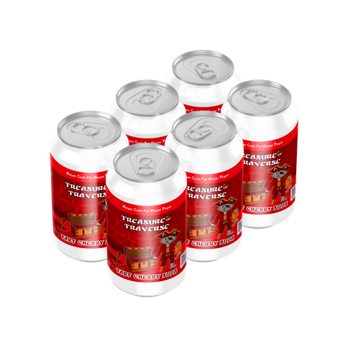 Treasure of Traverse Tart Cherry Soda (6 Pack)