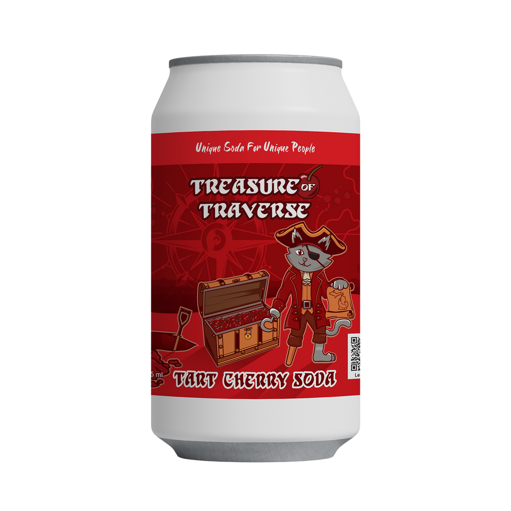 Treasure of Traverse Tart Cherry Soda